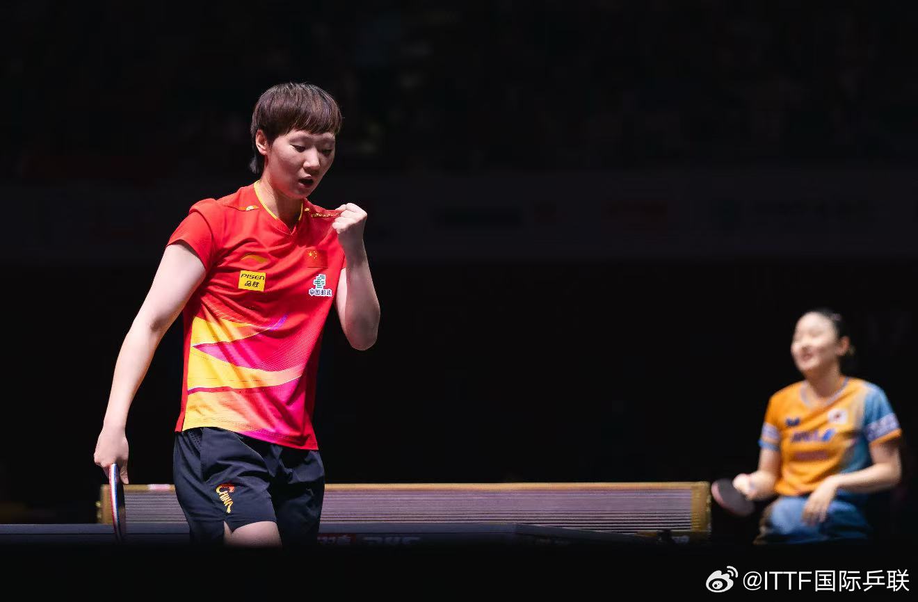 孙颖莎力克王曼昱问鼎多哈世乒赛女单冠军